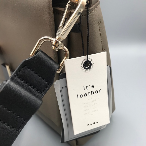 Zara Accessories Leather Bag - Tan Color - Picture 7 of 15